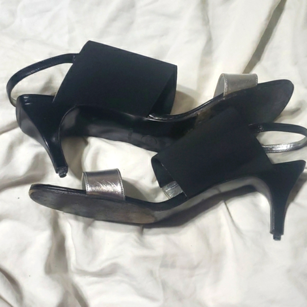 Chanel Sling Backs Size 40 1/2 - Picture 3 of 11